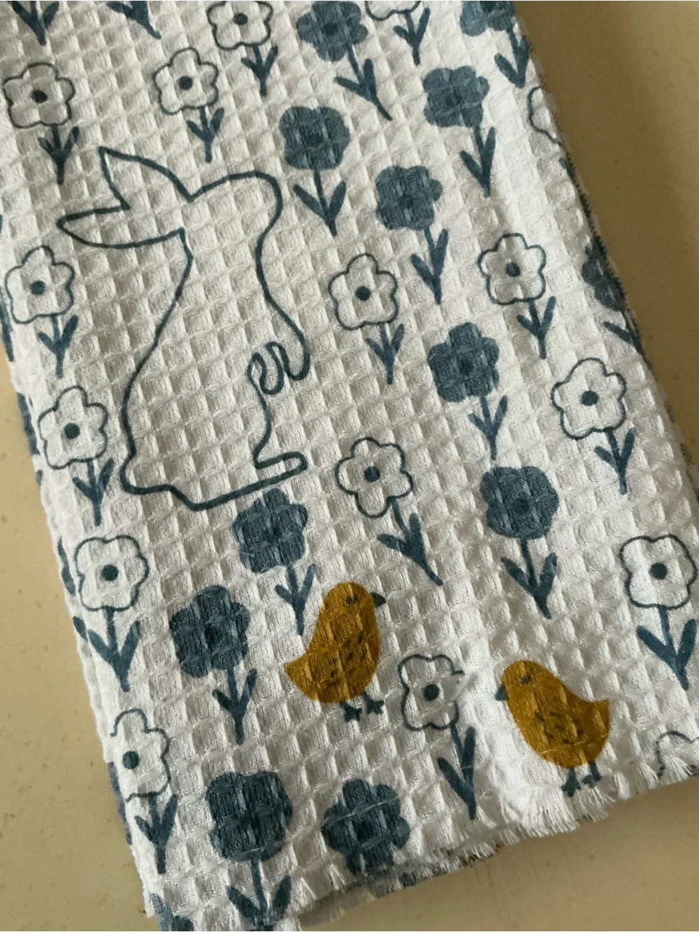 NWT Set/3 Spring Easter Bunny Design Kitchen Dish Towels 🐇